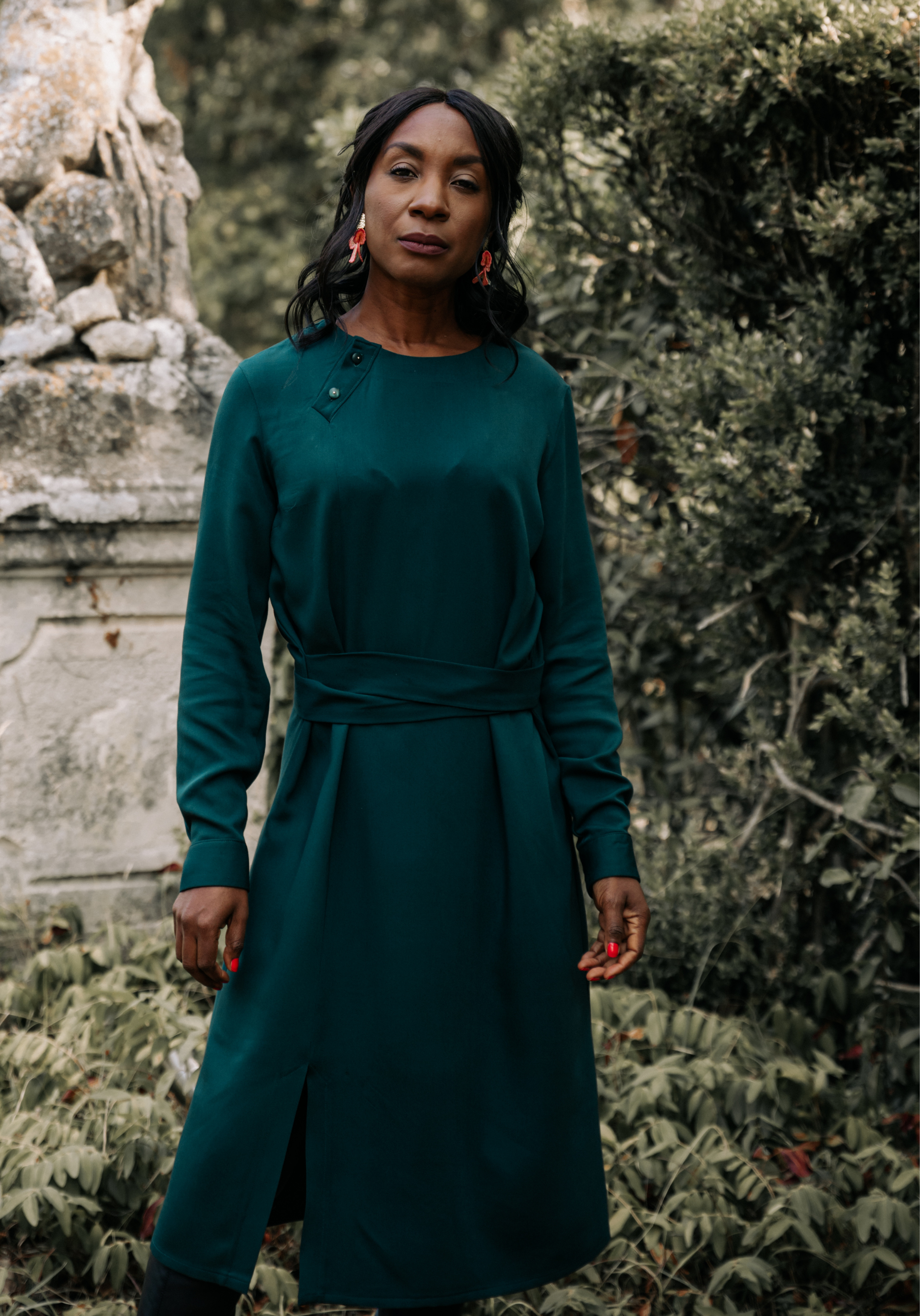Soliflore Dress & Blouse