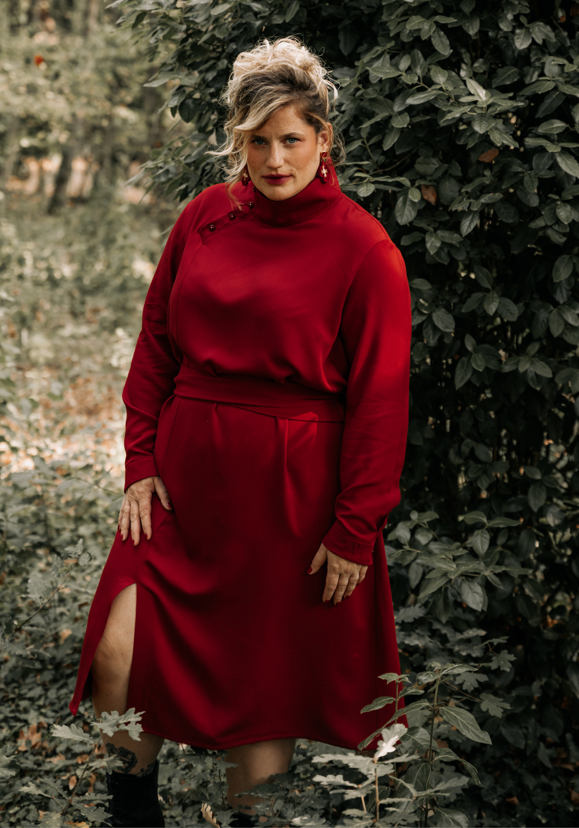 Soliflore Dress & Blouse