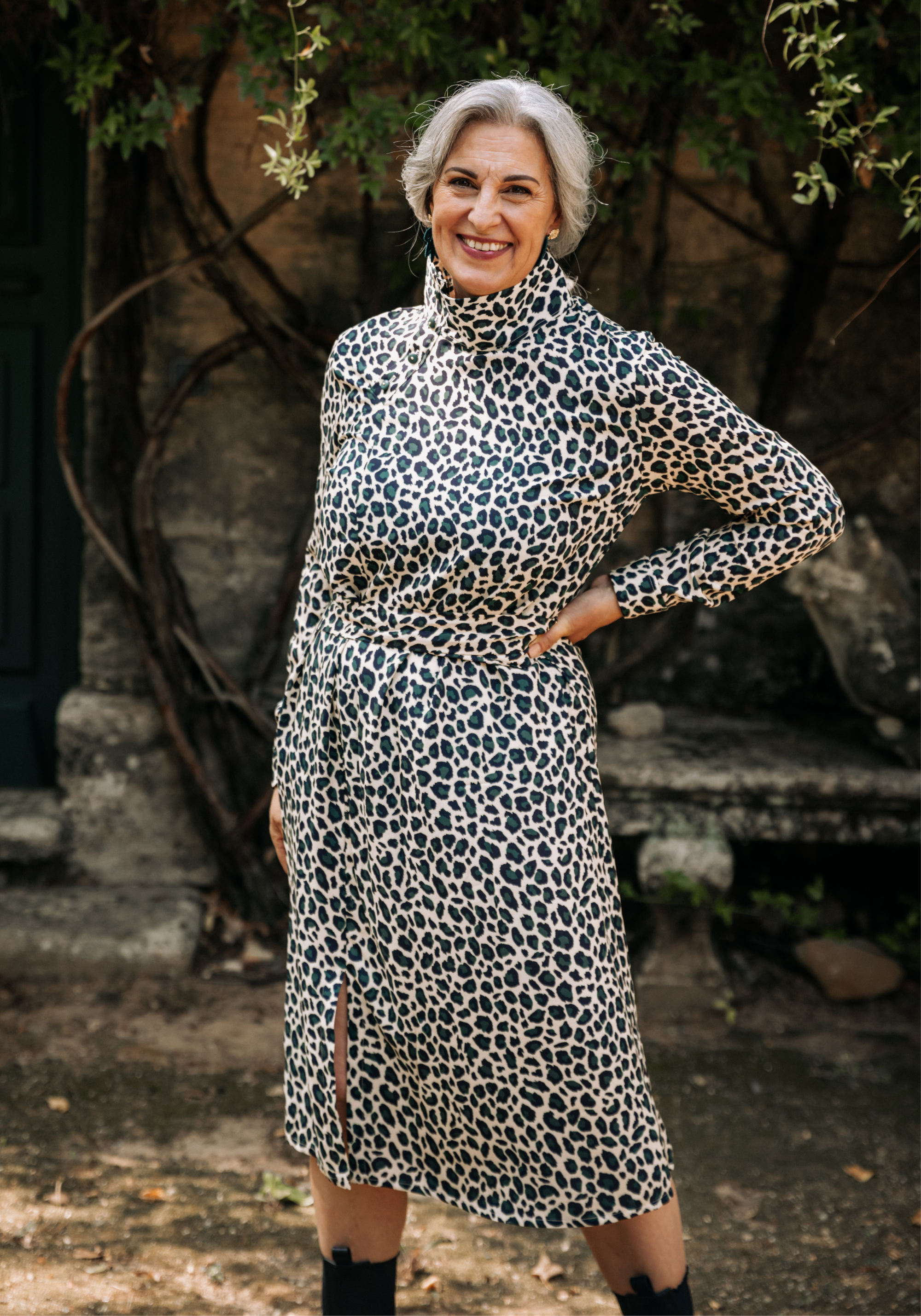 Soliflore Dress & Blouse