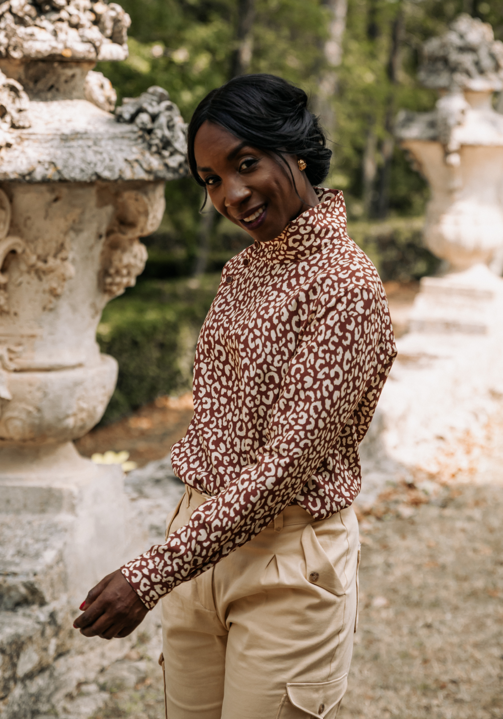 Soliflore Dress & Blouse