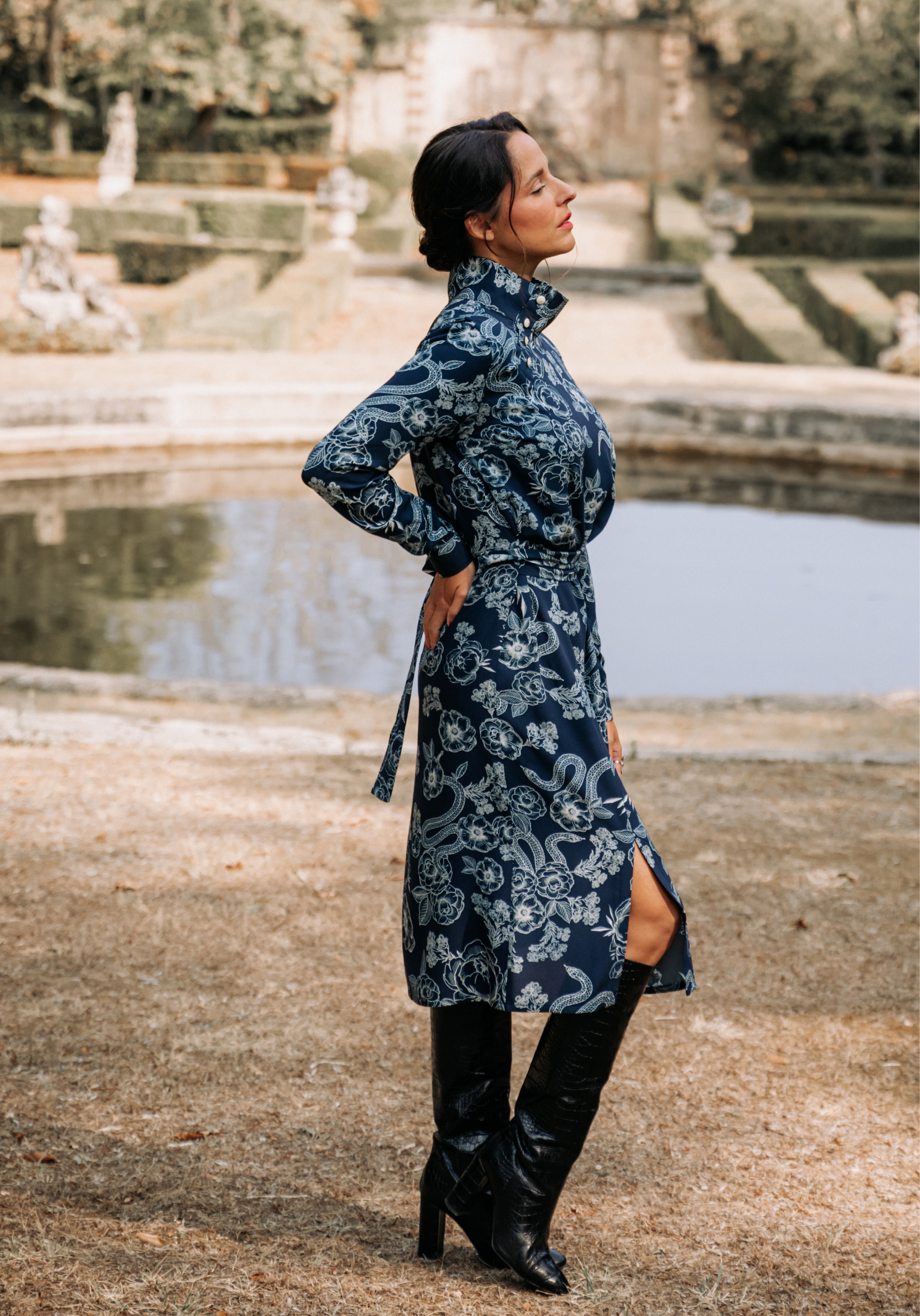 Soliflore Dress & Blouse
