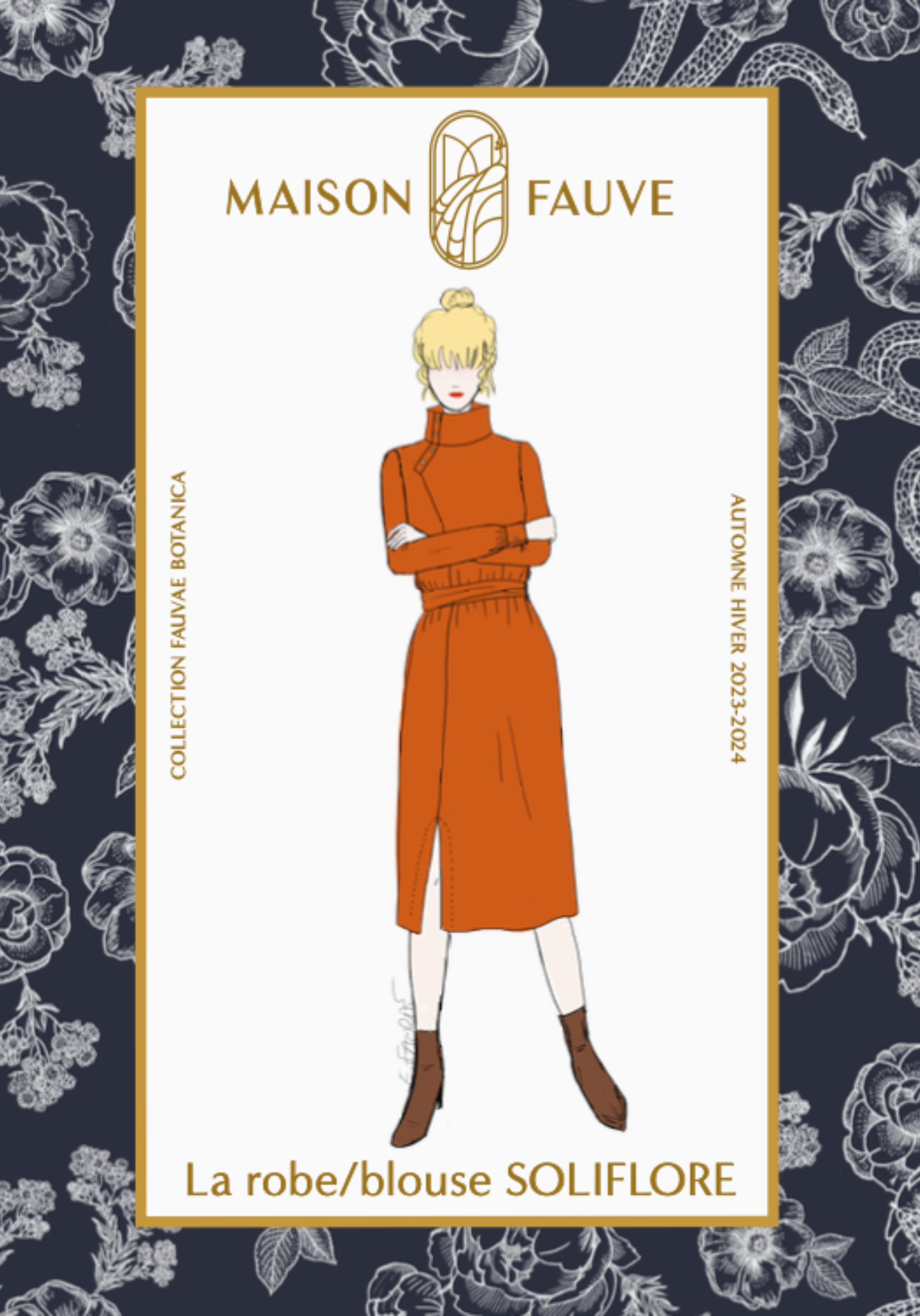 Soliflore Dress & Blouse