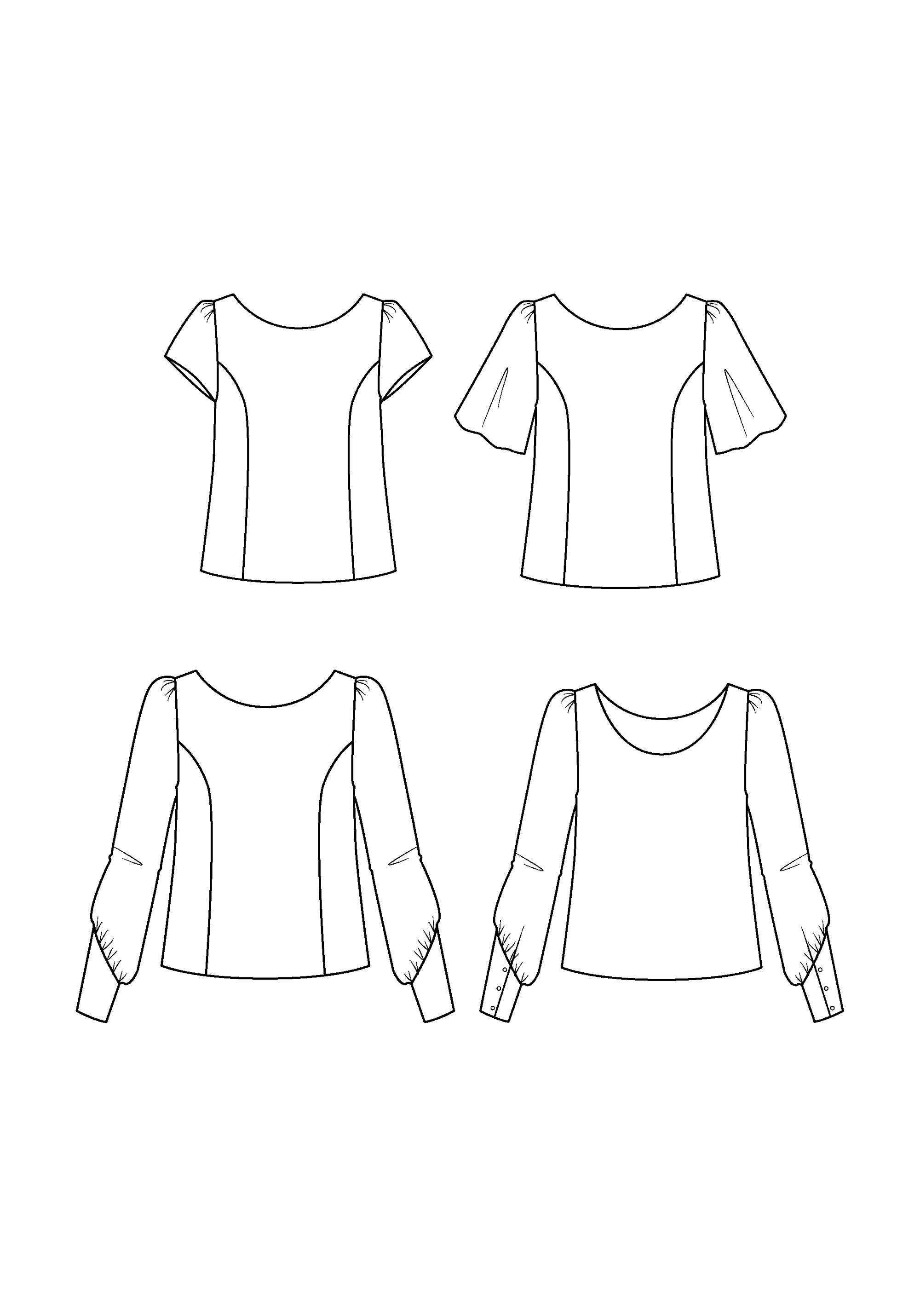 Cicadella Blouse