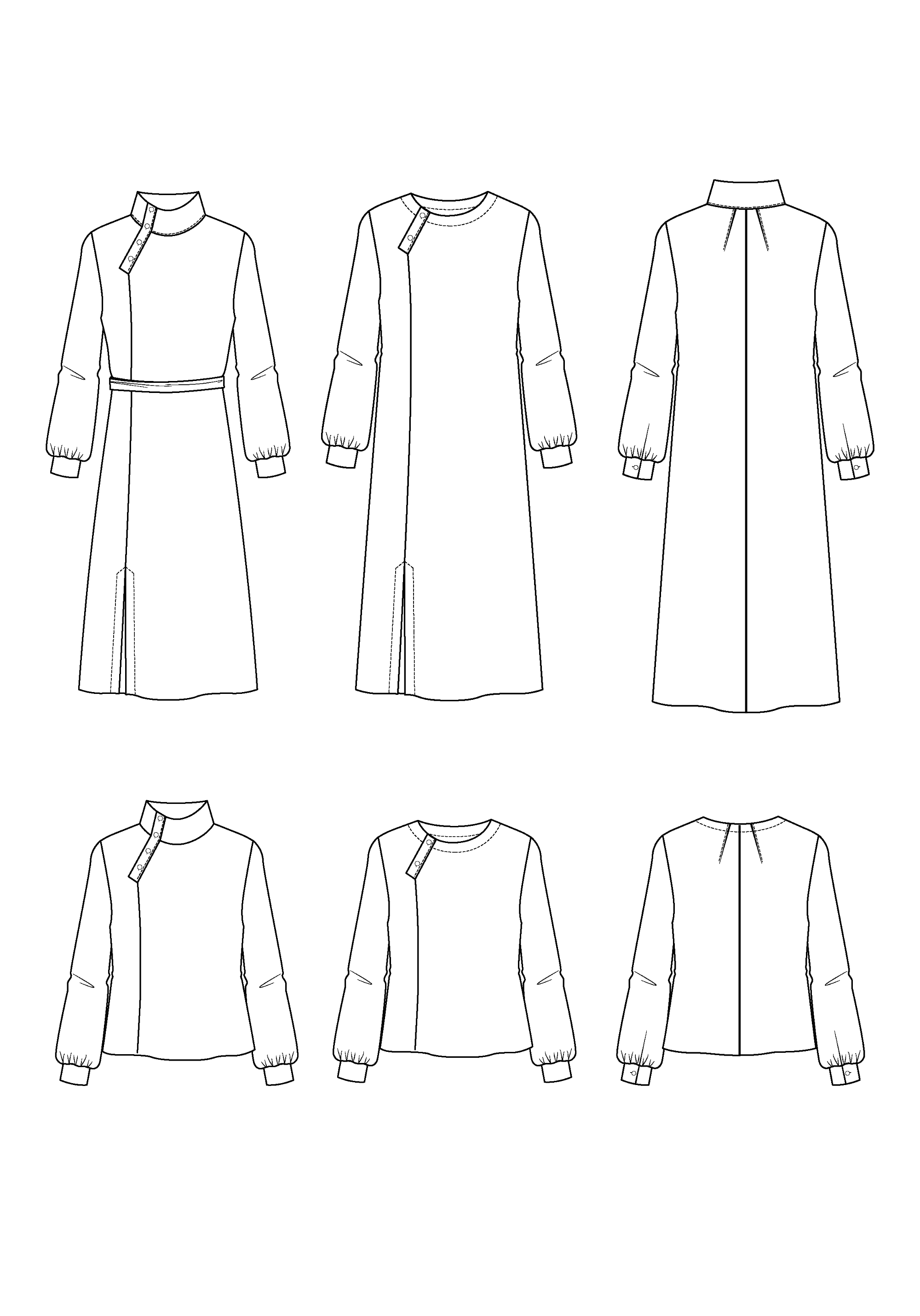 Soliflore Dress & Blouse