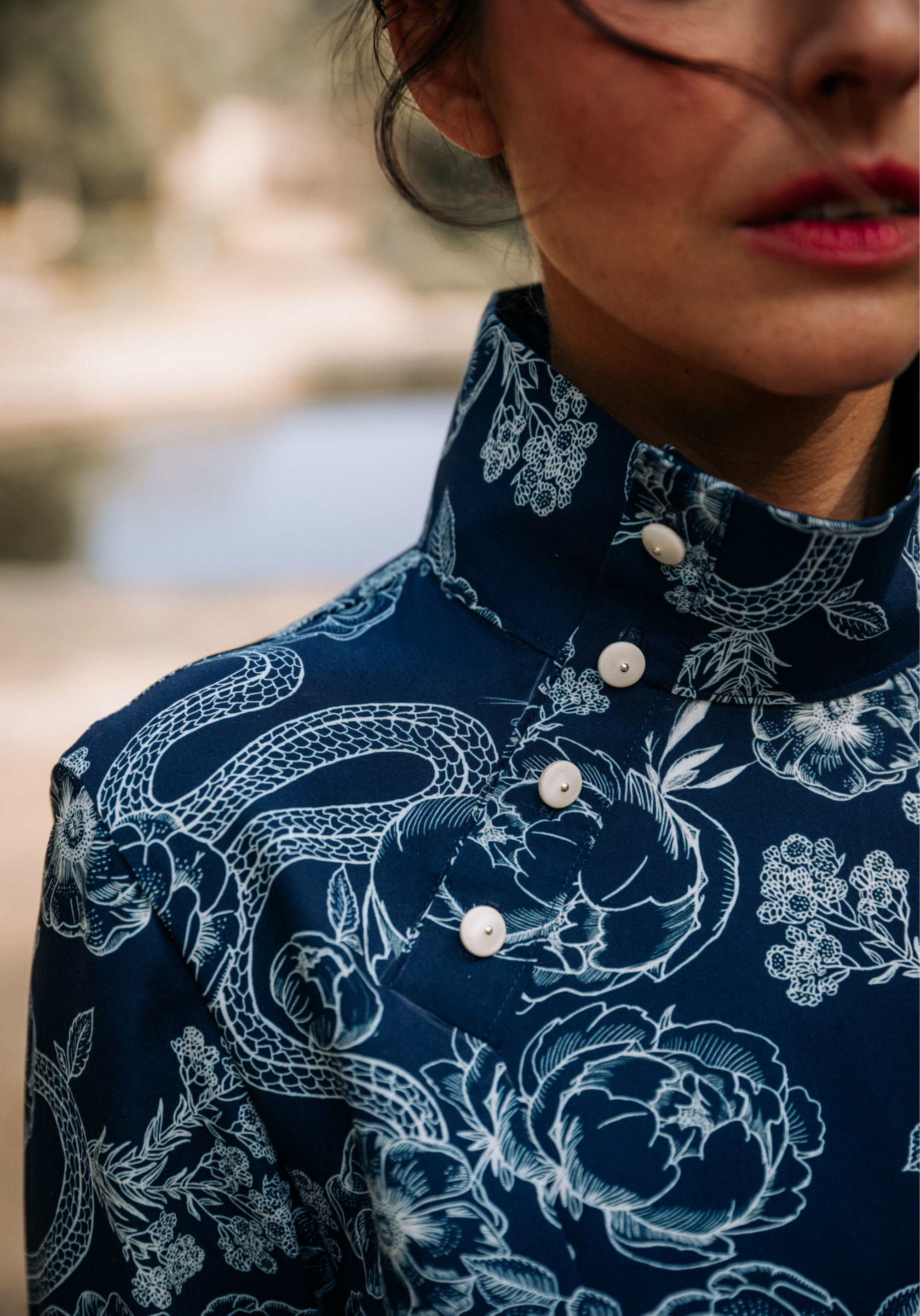 Soliflore Dress & Blouse