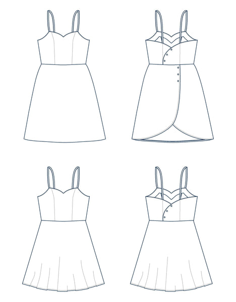 Plumeria Dress