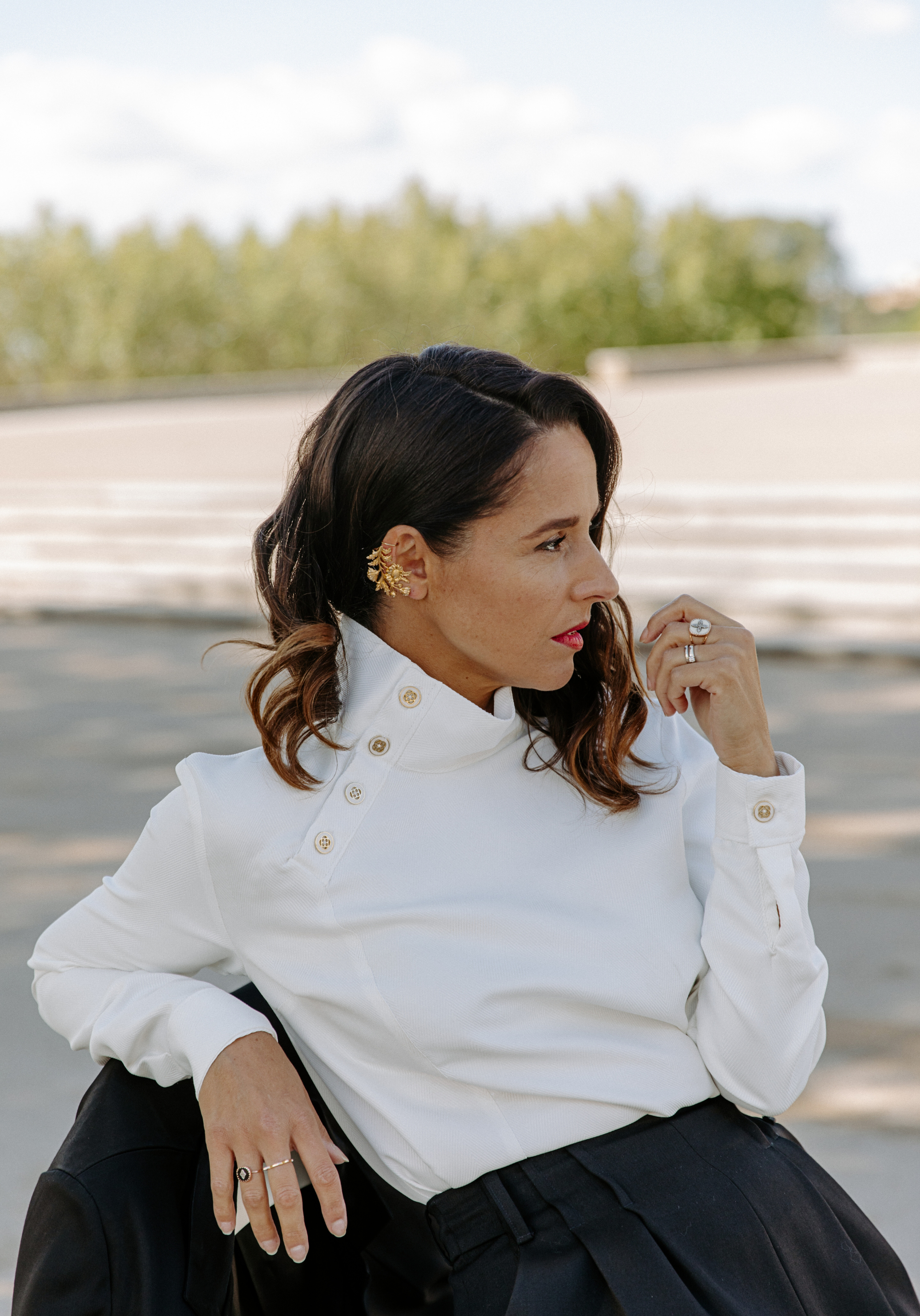 Soliflore Dress & Blouse