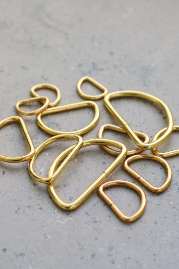 D-ring Brass