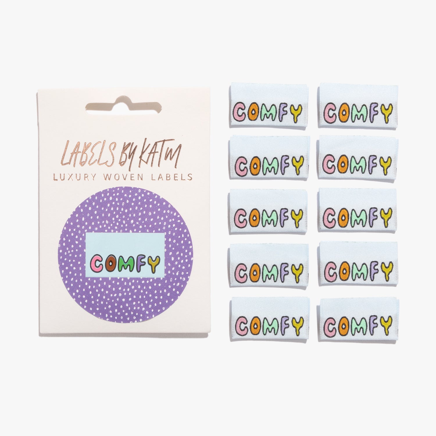 'Comfy' labels