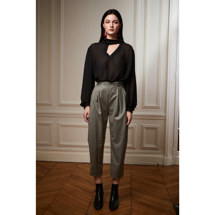 Le 305 - Trousers with pleats