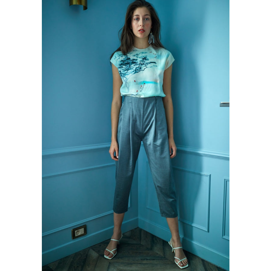 Le 305 - Trousers with pleats