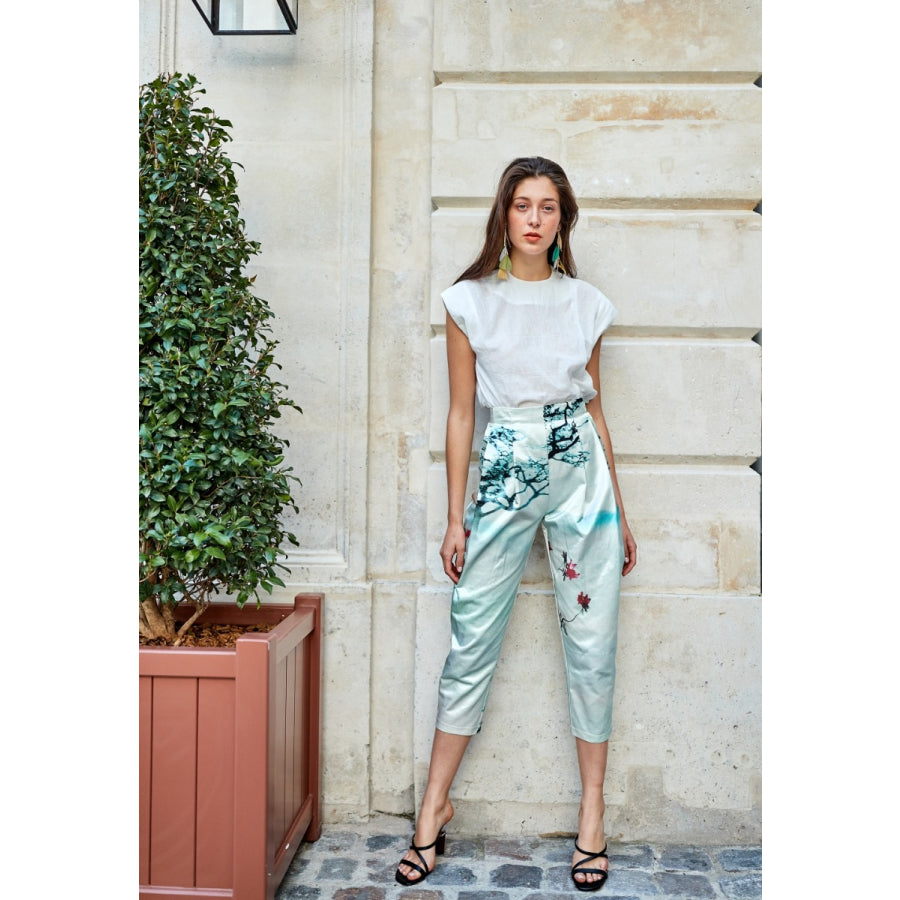 Le 305 - Trousers with pleats