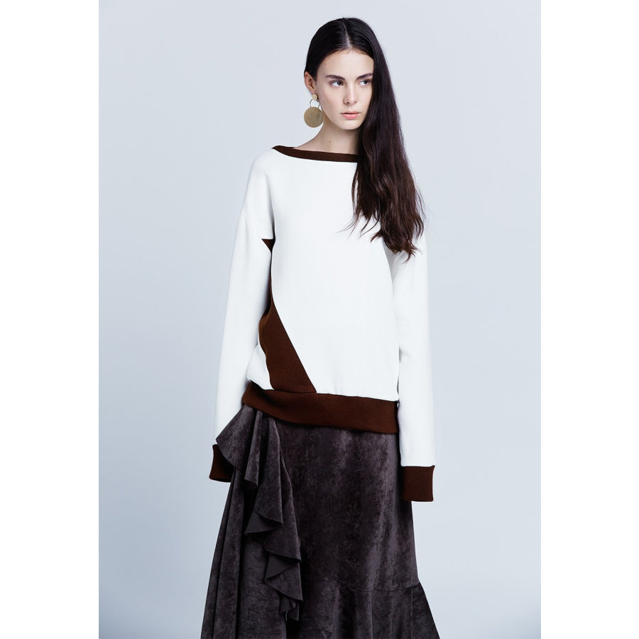 Le 506 a+b - Asymmetric Sweatshirt