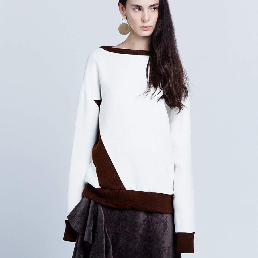 Le 506 a+b - Asymmetric Sweatshirt
