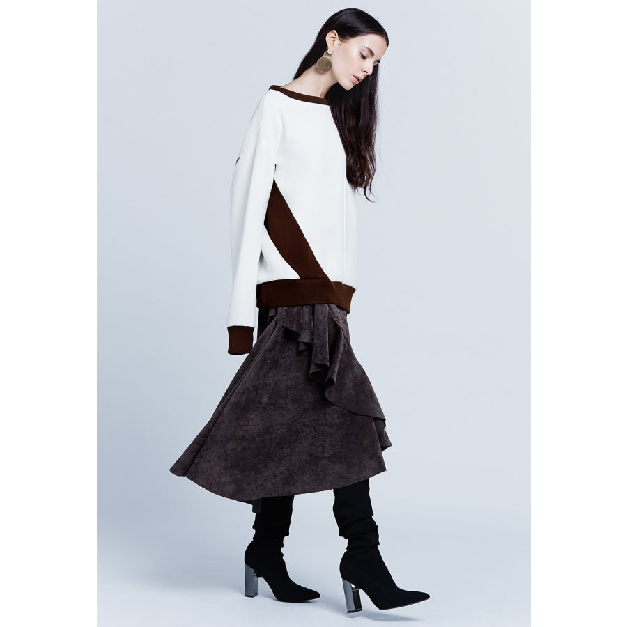 Le 506 a+b - Asymmetric Sweatshirt