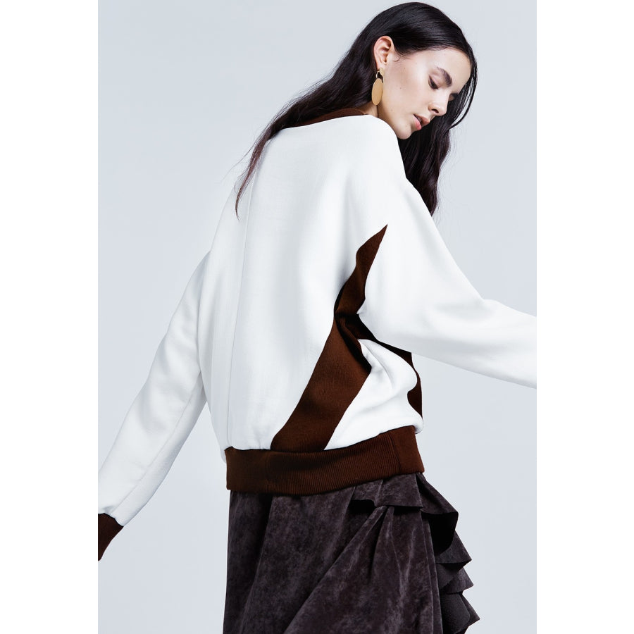 Le 506 a+b - Asymmetric Sweatshirt