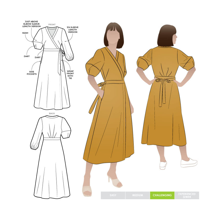 Millicent Wrap Dress