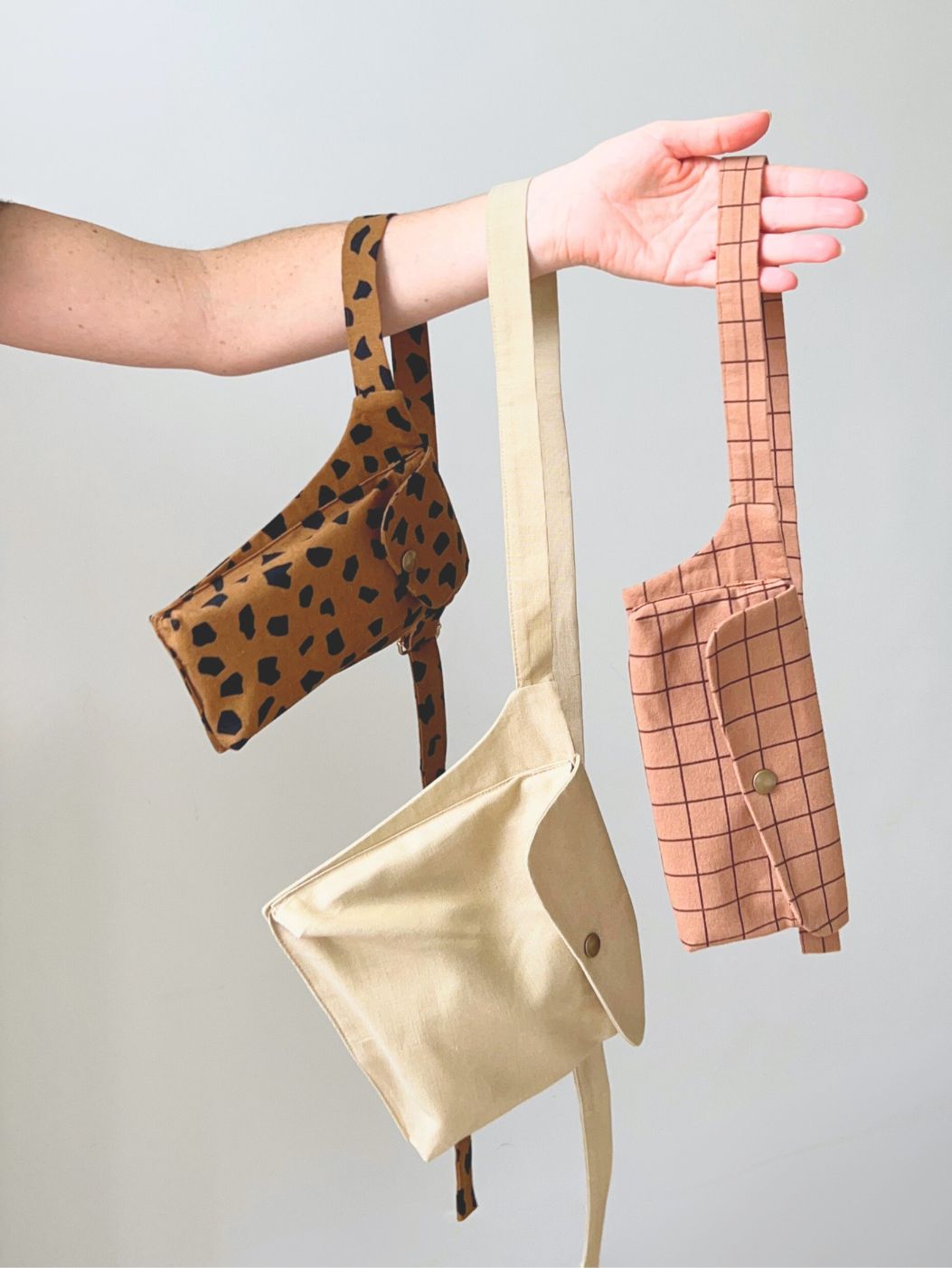 Filippa bag sewing pattern by Notches