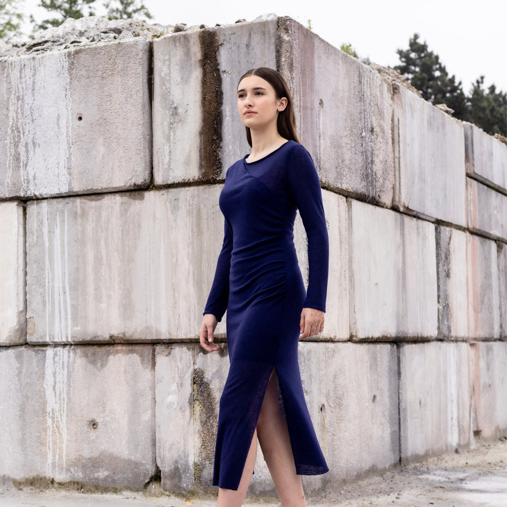 Moriko top and dress sewing pattern by Notches