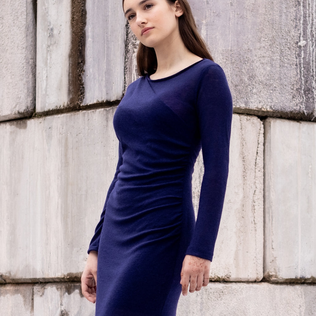 Moriko top and dress sewing pattern by Notches