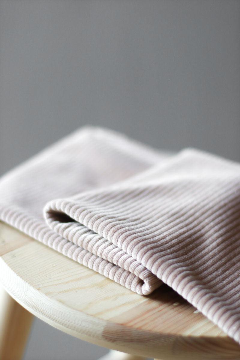 80x160 cm // Organic Velvety Cord - Dune