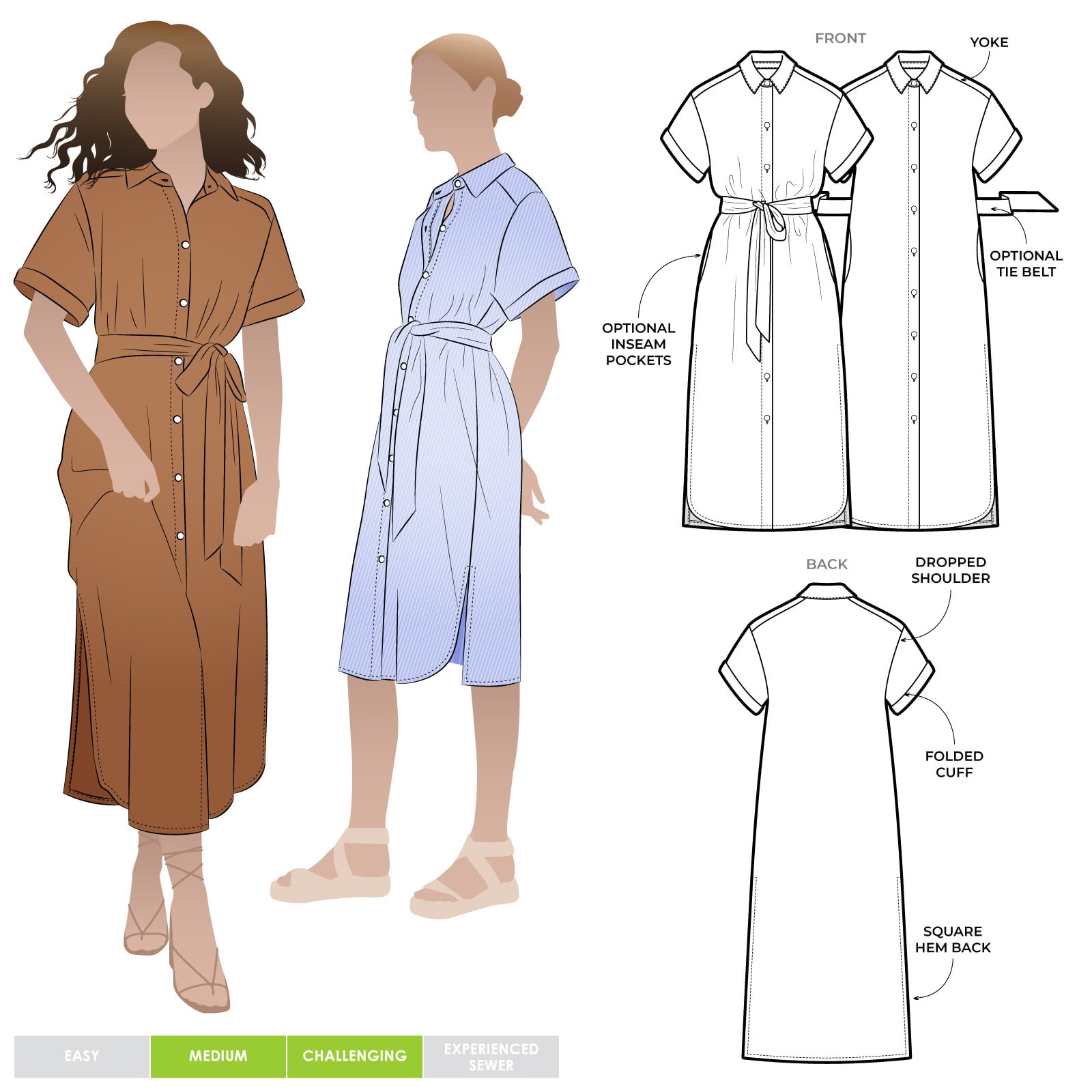 Palmer Woven Dress