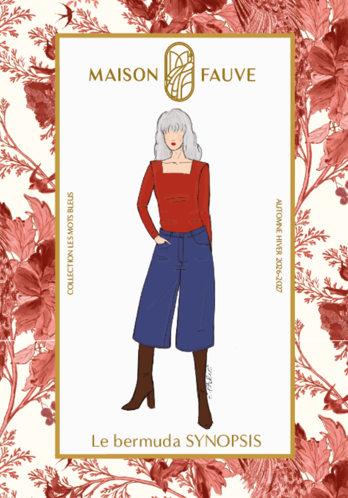 Maison Fauve Synopsis Bermuda shorts sewing pattern