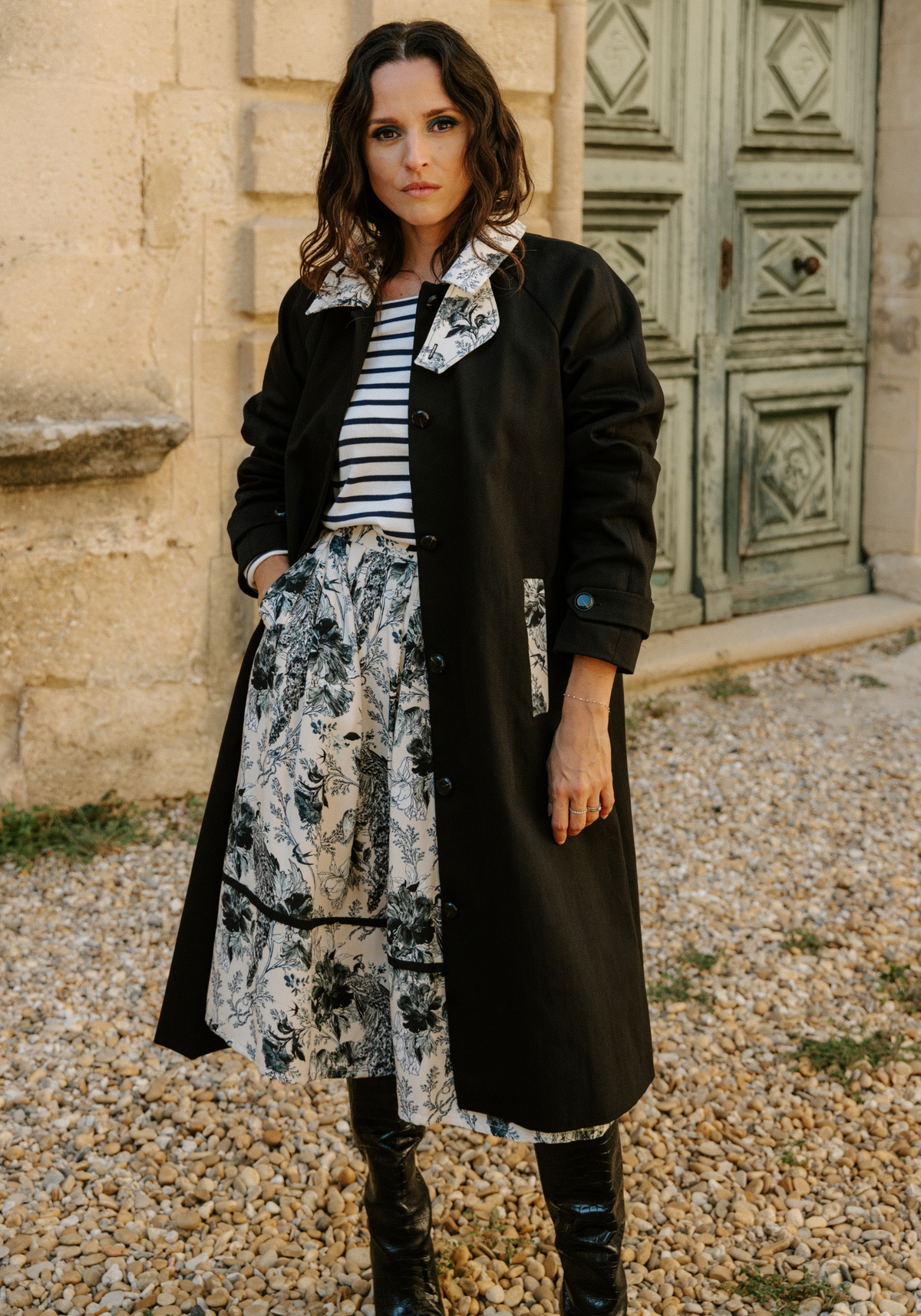 Maison Fauve Roman overcoat