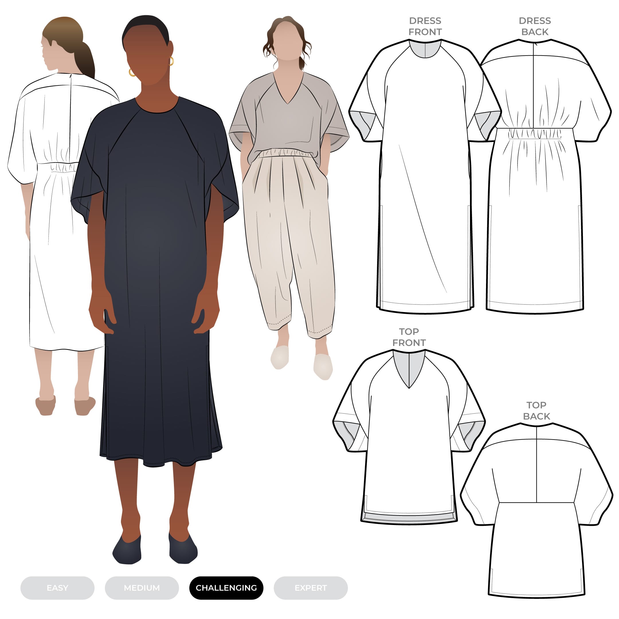 Phillips Woven Top and Dress