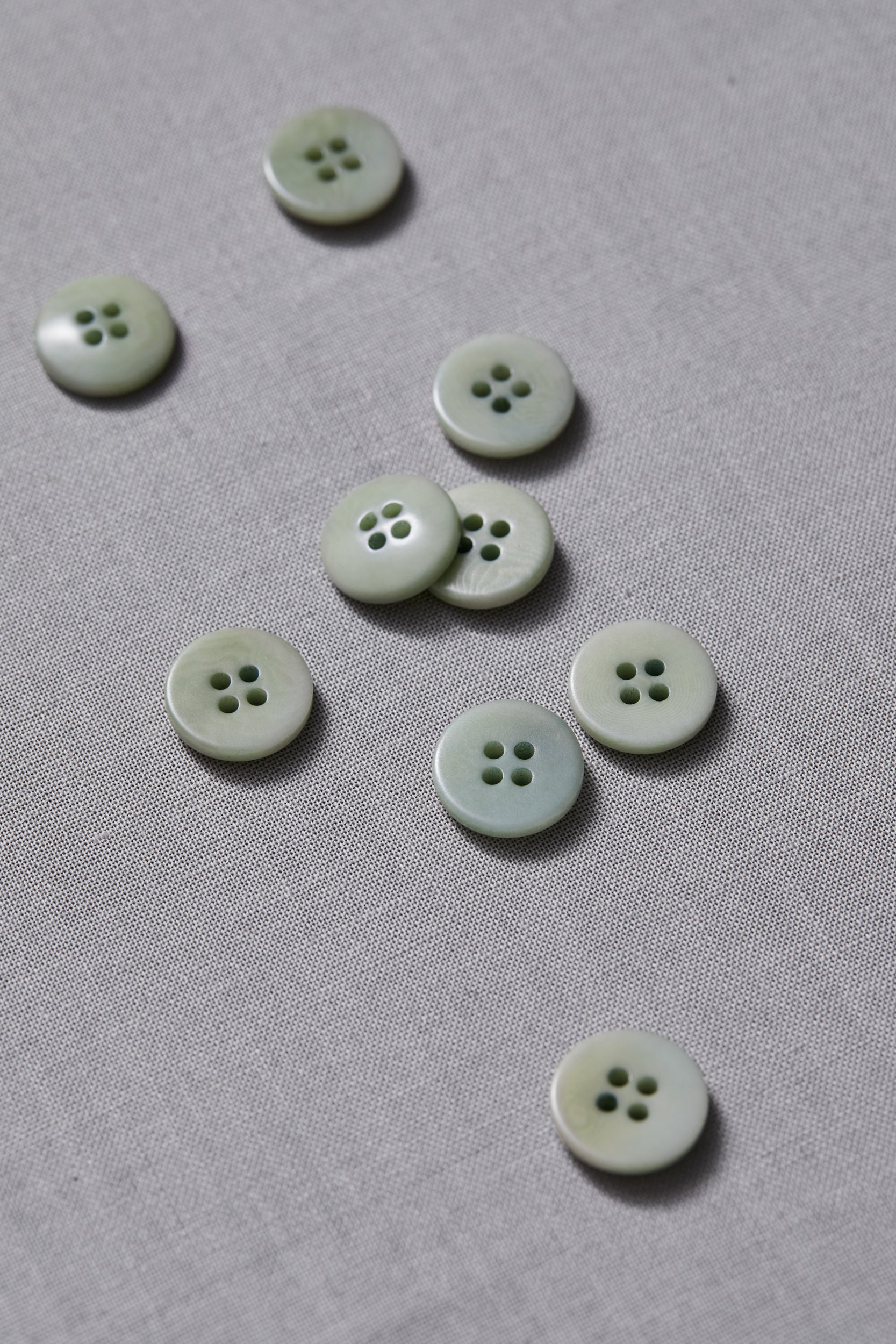 Plain Corozo Button - 15 mm