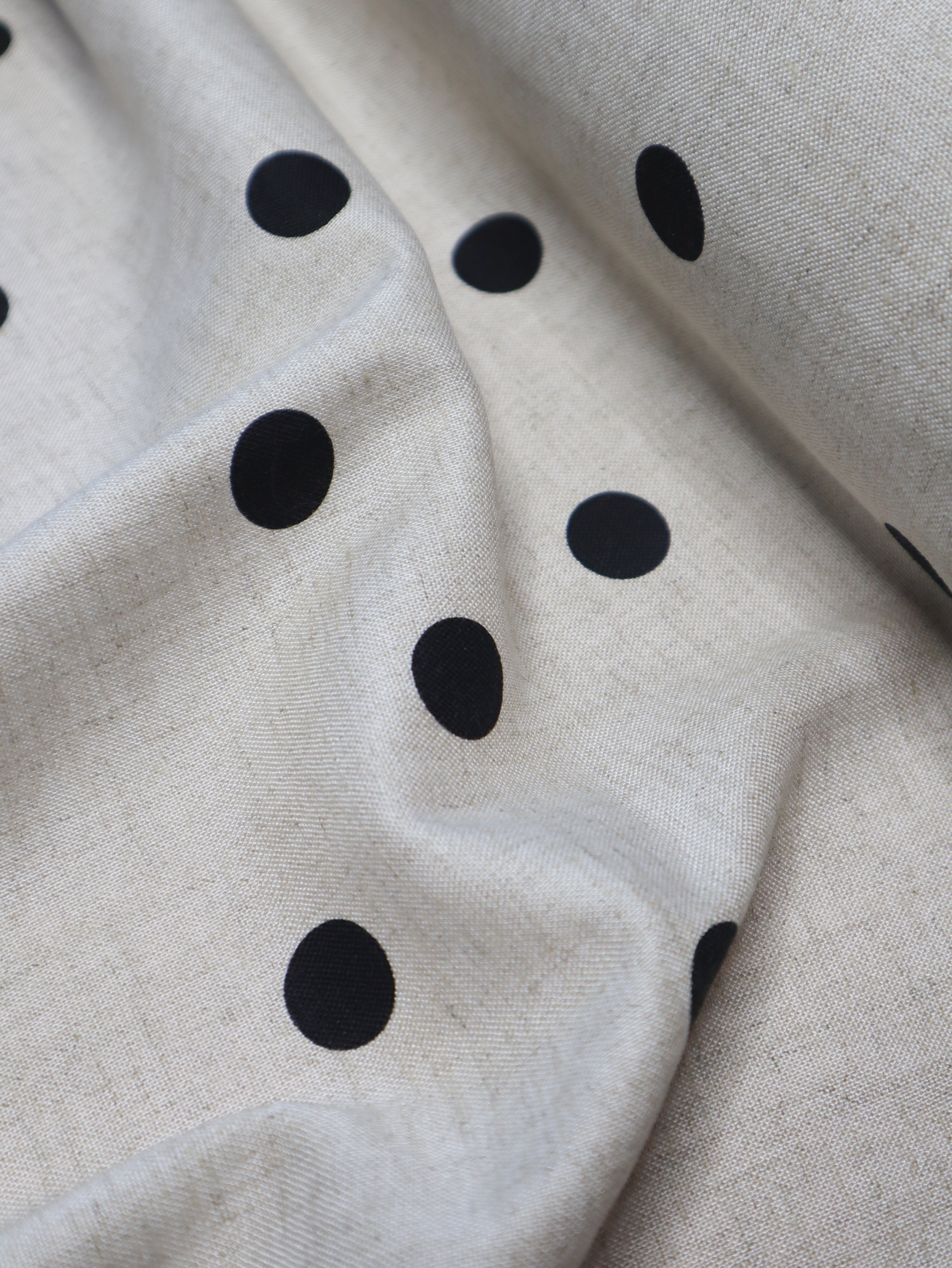 Polka Raw - Japanese Viscose/Linen