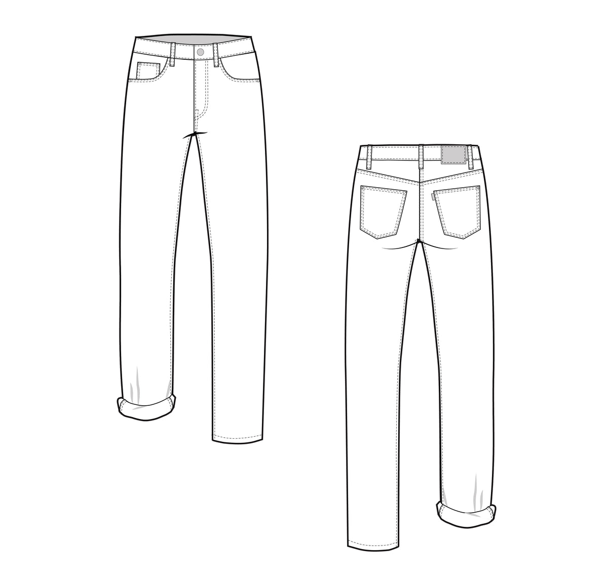Morgan Jeans Pattern