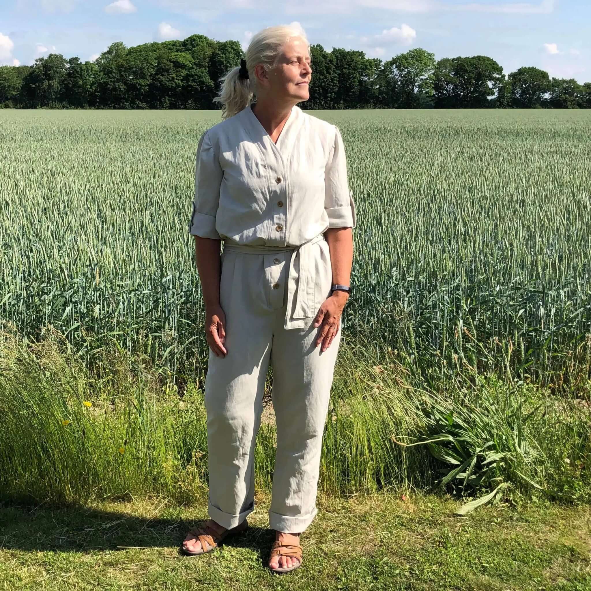 Aviator Jumpsuit sewing pattern Wardrobe By Me