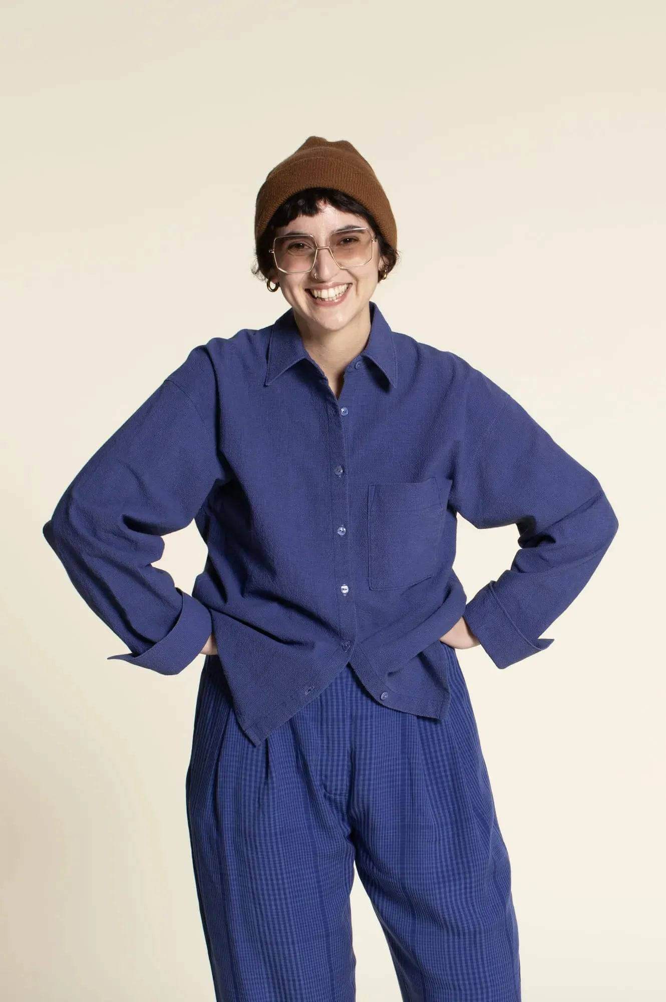 Boxy Shirt sewing pattern Wardrobe By Me
