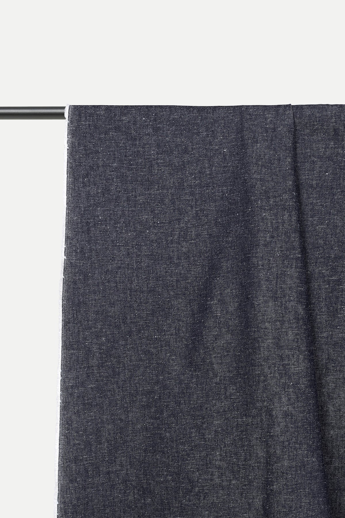 Denim Cotton Linen - Vintage Blue - Fabric - 2