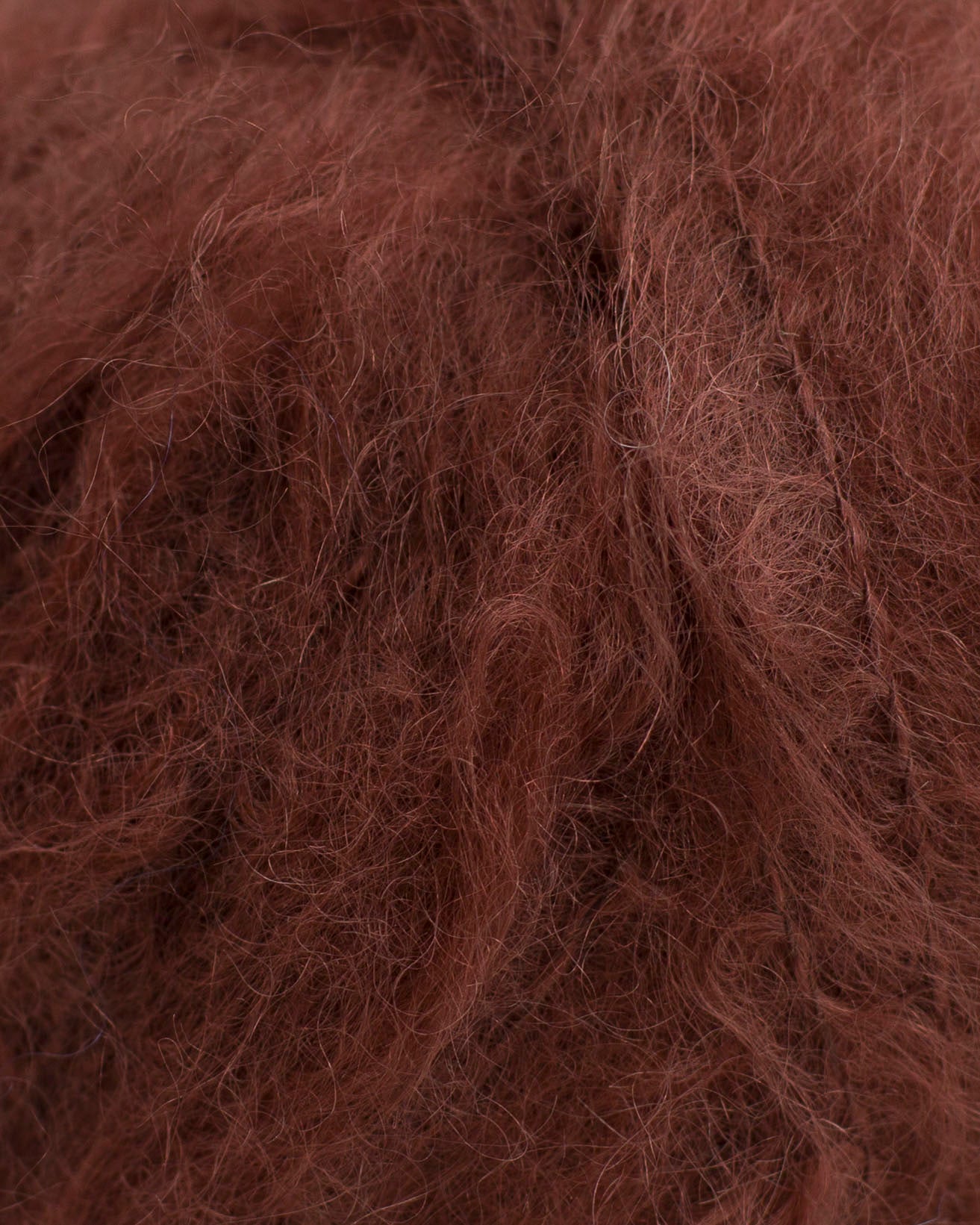 Rauma Tjukk Mohair 161 Kastanje