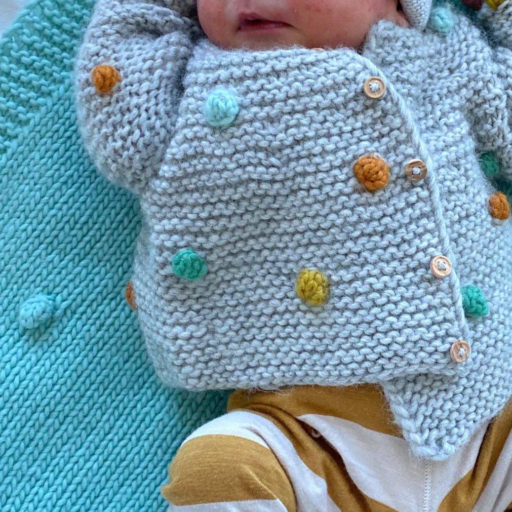 Baby popcorn jacket