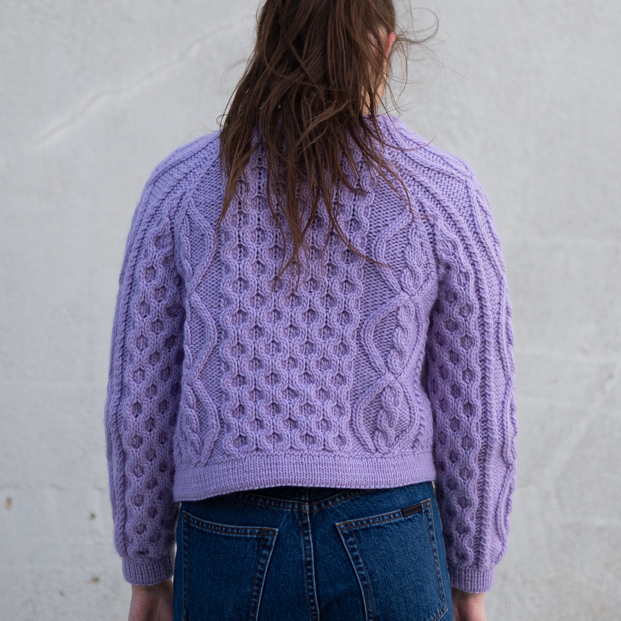 Lavender cardigan