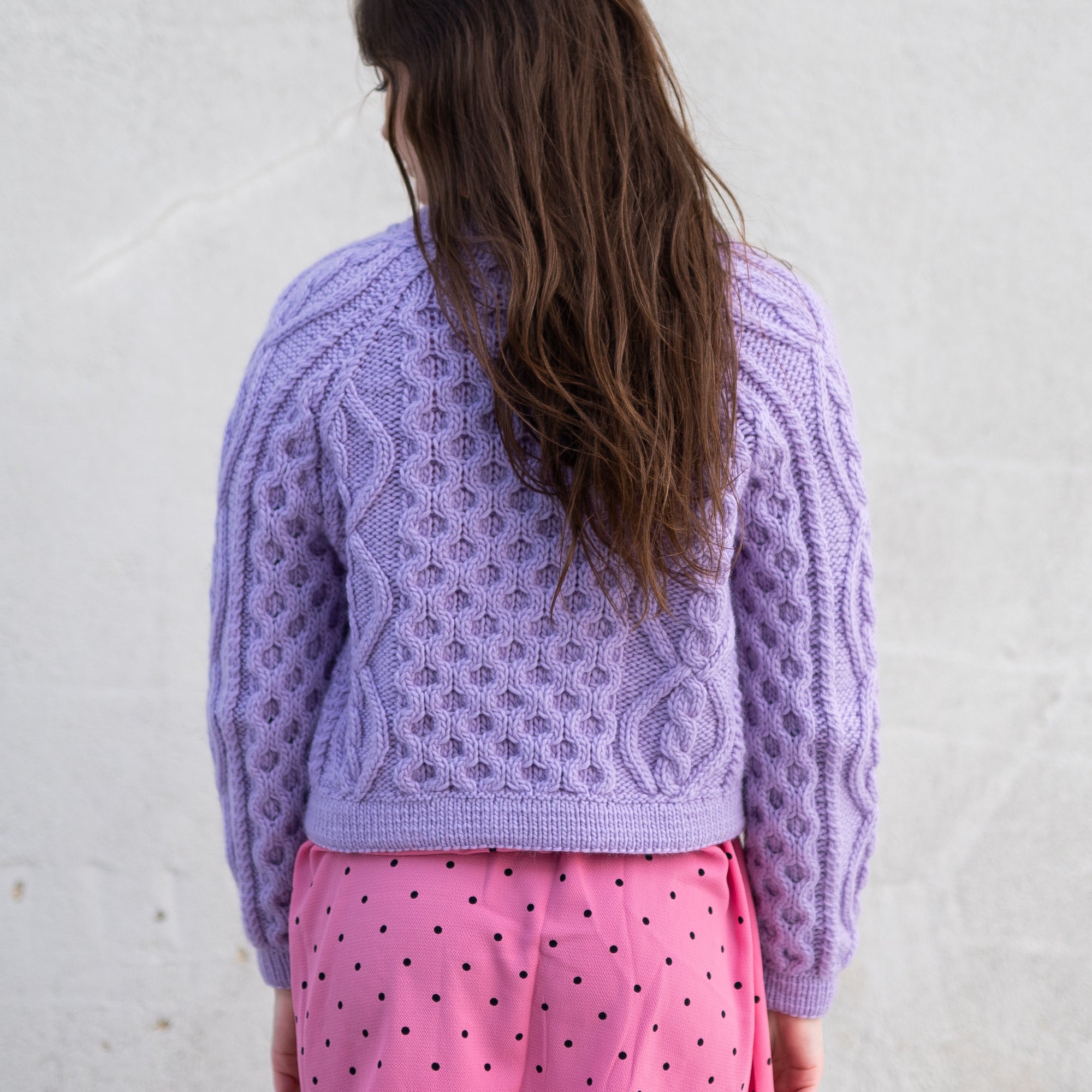 Lavender cardigan