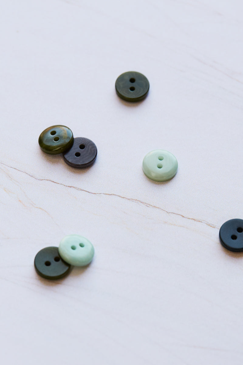 2-hole Corozo Button - 11 mm