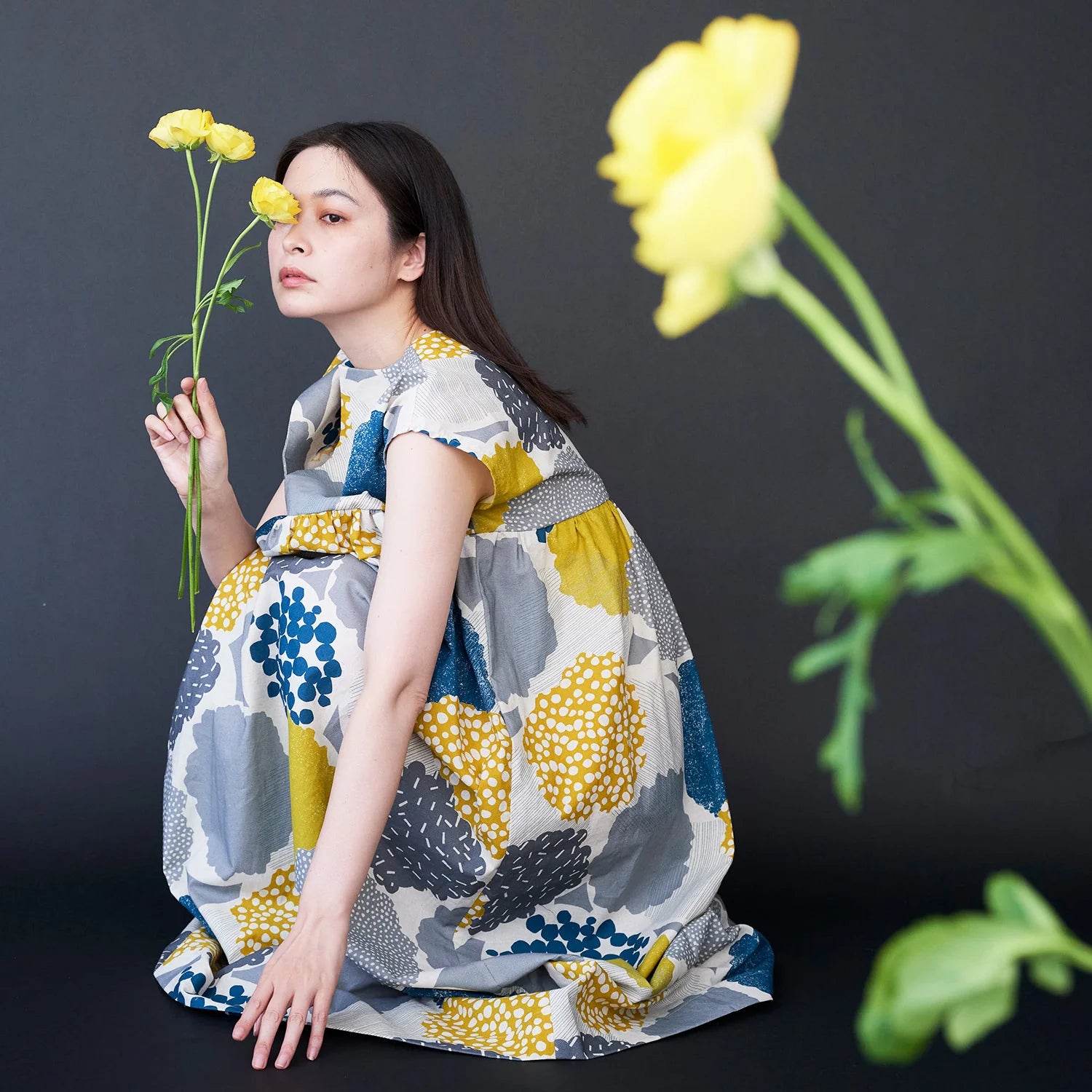Echino Bright - Cotton/Linen Sheeting