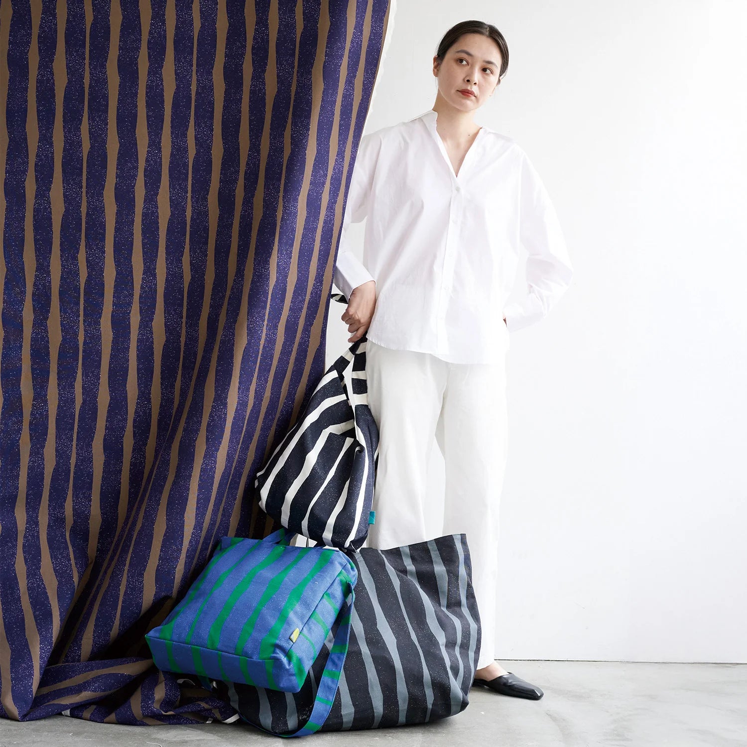 Echino Sway - Cotton Canvas