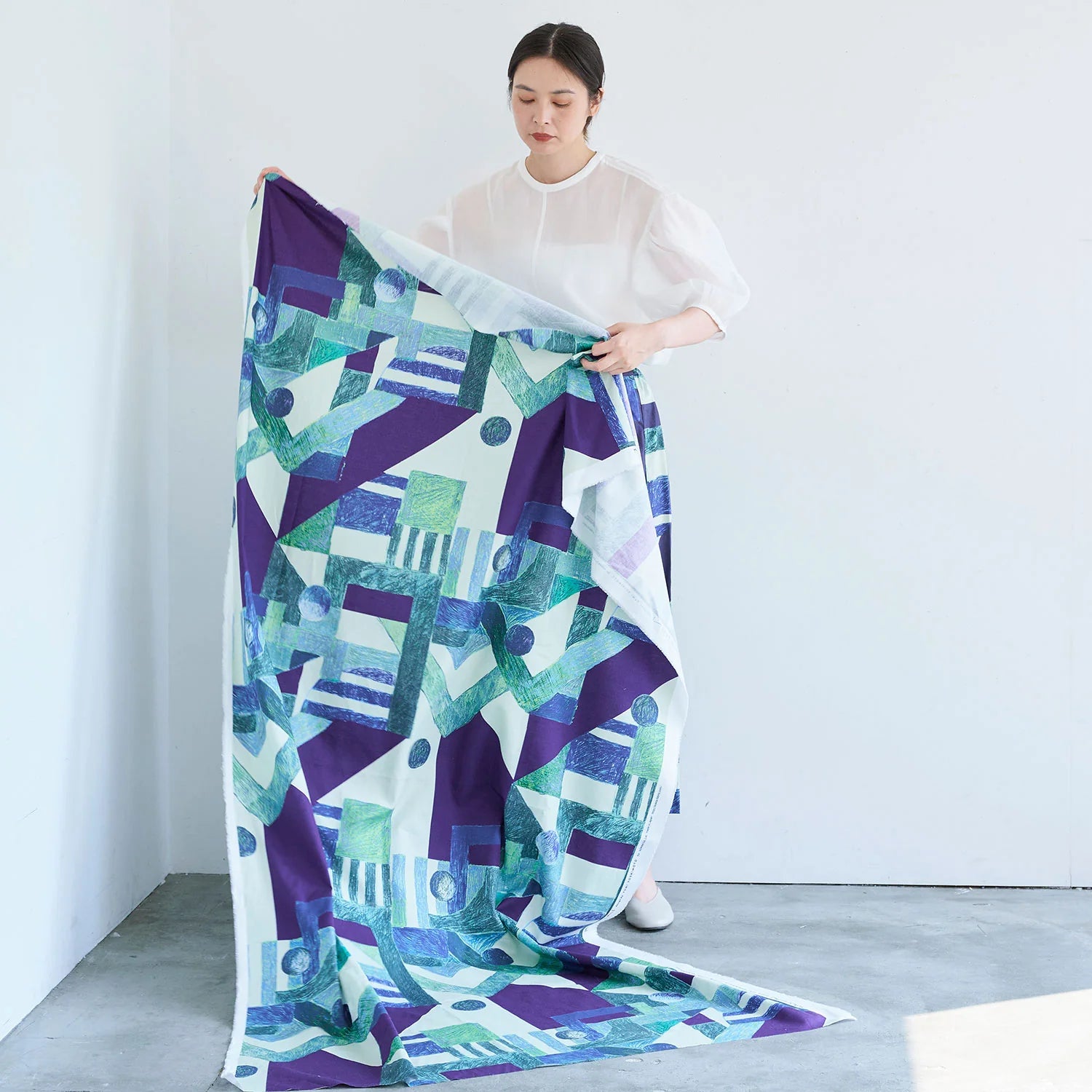 Asa no yama 3A - Japanese Viyella