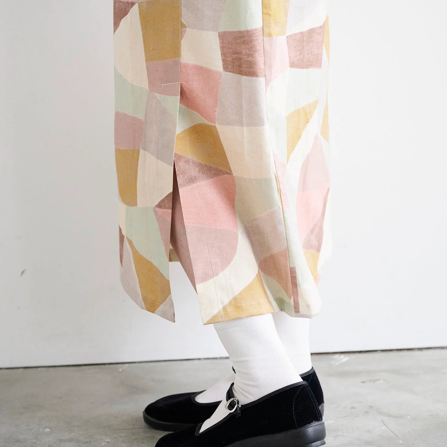 Bookhou Pathway Shapes - Cotton/Linen Sheeting