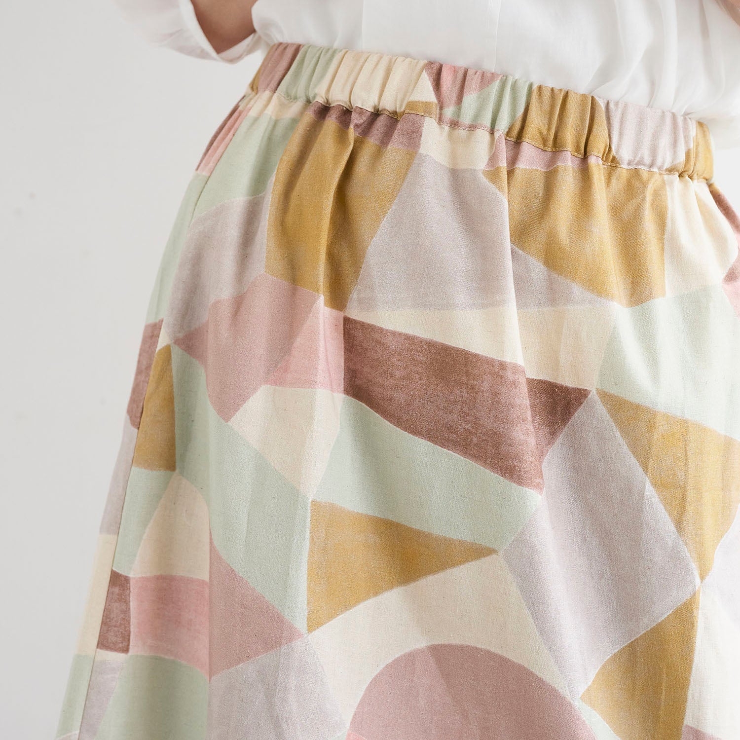 Bookhou Pathway Shapes - Cotton/Linen Sheeting