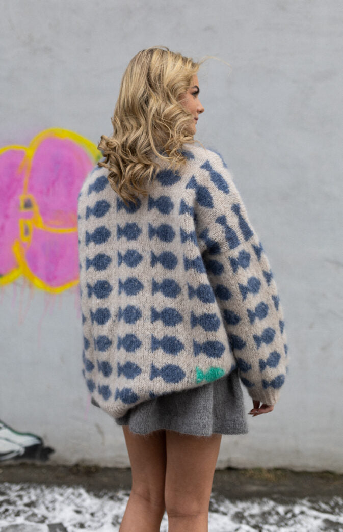 Fluffy Fishy Sweater