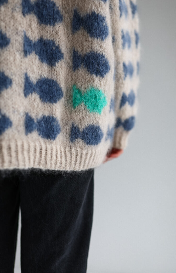 Fluffy Fishy Sweater