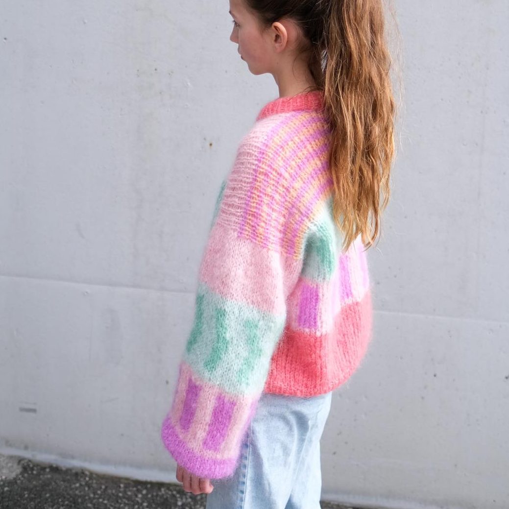 Candyfloss 80`s sweater kids