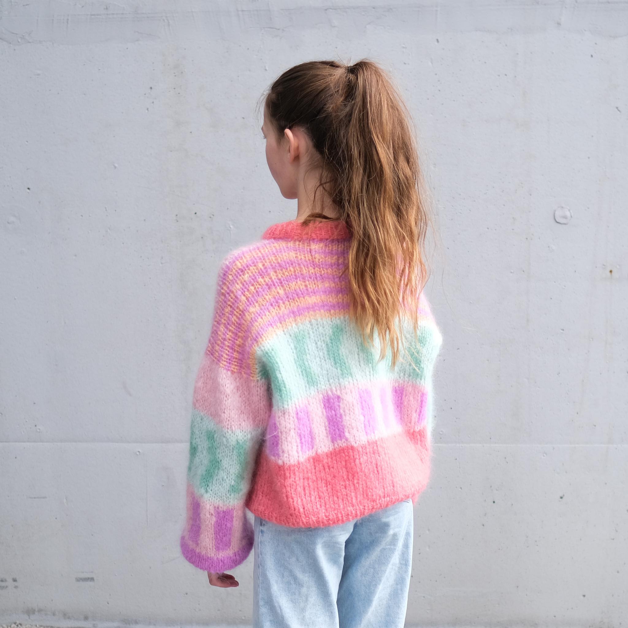 Candyfloss 80`s sweater kids