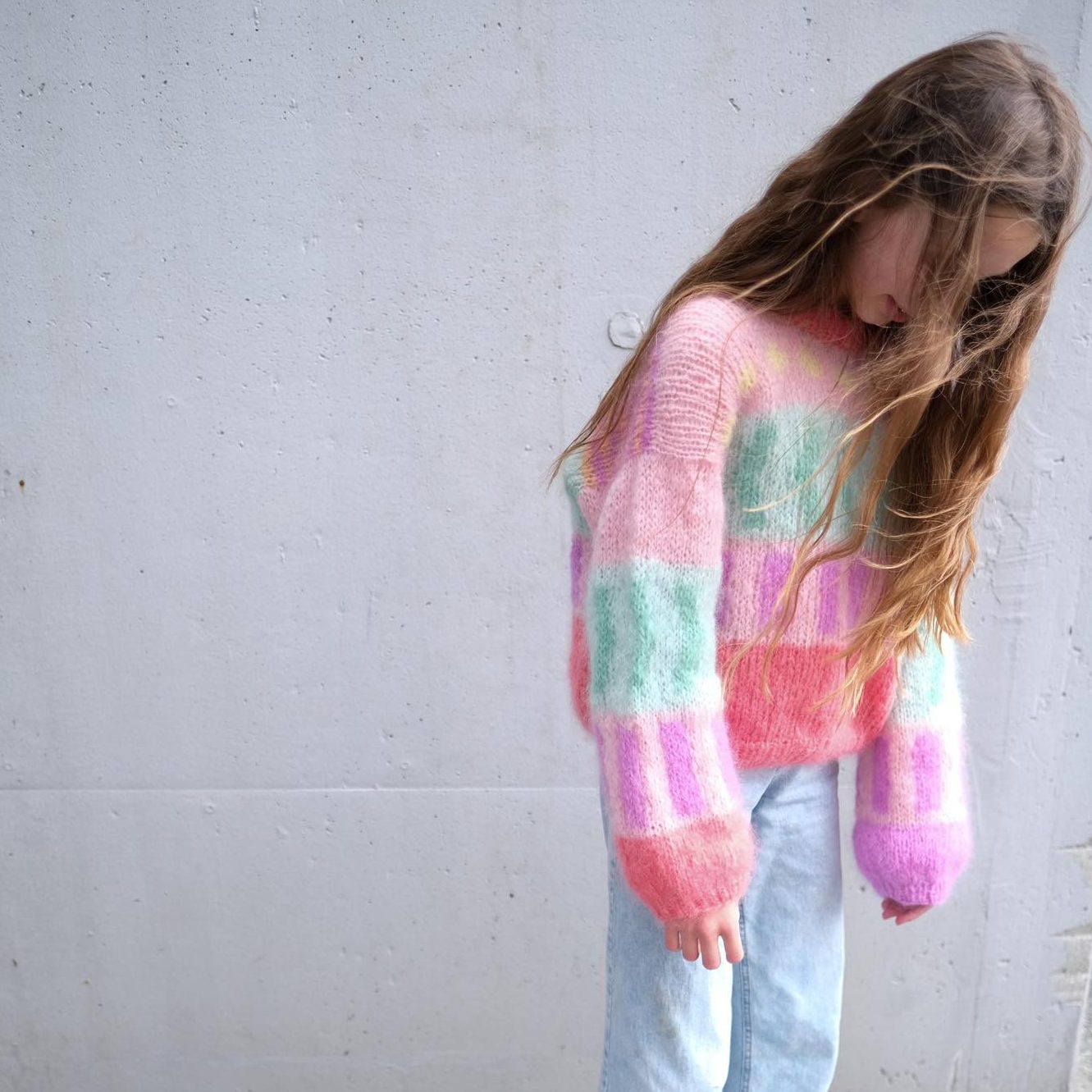 Candyfloss 80`s sweater kids